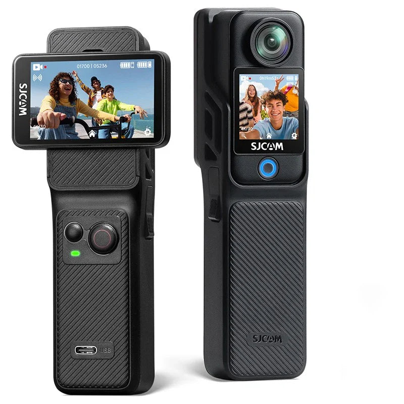 SJCAM C400 Handheld Action Camera 4K WiFi Touch Screen 6-Axis Stabilization