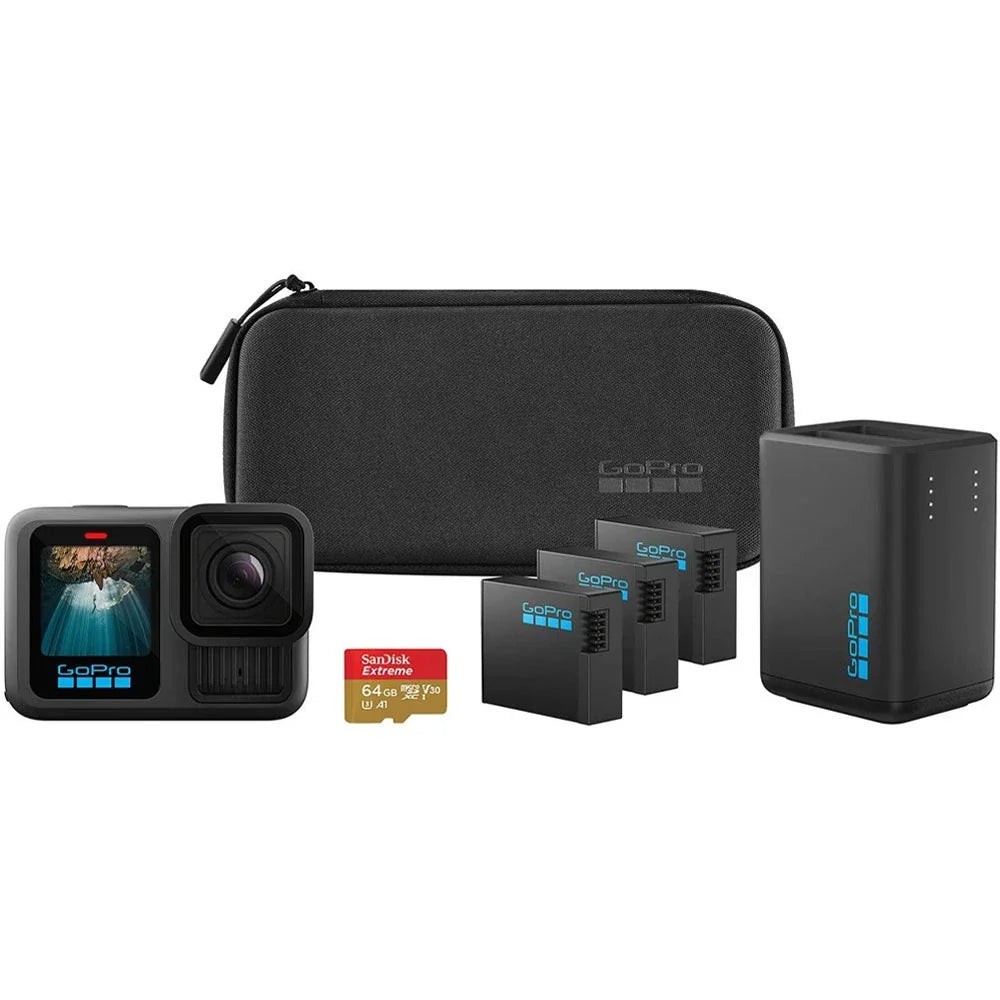 GoPro HERO13 Black Action Camera Extended Power Bundle